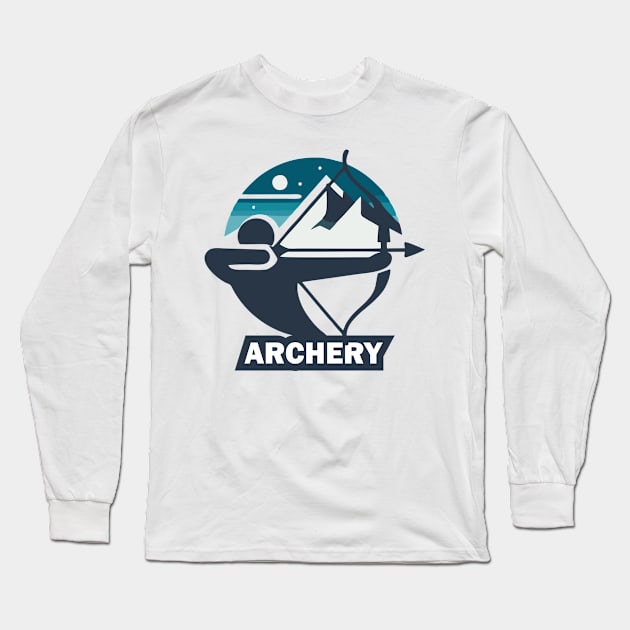 archery Long Sleeve T-Shirt by artoriaa